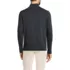 Men's Long Sleeve Fine Gauge Cotton Quarter Zip Sweater, Back