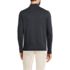 Men's Long Sleeve Fine Gauge Cotton Quarter Zip Sweater, Back