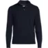 Men's Tall Long Sleeve Fine Gauge Cotton Quarter Zip Sweater, Front