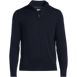 Men's Long Sleeve Fine Gauge Cotton Quarter Zip Sweater, Front