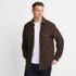 Men's Long Sleeve Terry Textured Shirt Jacket, Back
