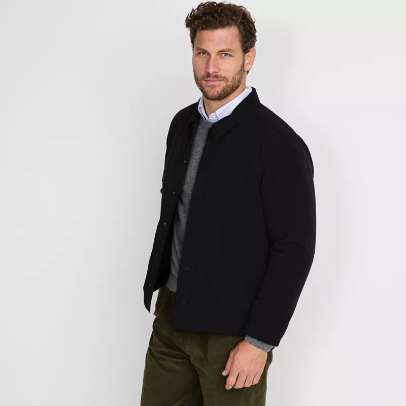 Men's Insulated Commuter Shirt Jacket, alternative image