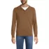 Men's Long Sleeve Cotton Sweater Polo, Front