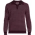 Men's Long Sleeve Cotton Sweater Polo, Front