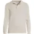 Men's Long Sleeve Cotton Sweater Polo, Front