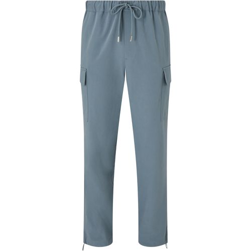  Lands' End Schlupfbund-cargohose Aus Baumwoll/leinen-mix, Herren, Größe:44-46 Regular, Blau, Baumwolle/leinen, By Lands' End 