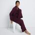 Women's Shadow Stripe 2 Piece Pajama Set - Top and Pants, alternative image