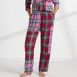 Women's Flannel Patchwork Pajama Pants, Front