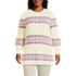 Women's Plus Size Cozy Lofty Jacquard Cable Tunic Sweater, Front