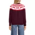 Women's Drifter Jacquard Raglan Crew Neck Sweater, Back