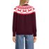 Women's Drifter Jacquard Raglan Crew Neck Sweater, Back