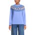 Women's Drifter Jacquard Raglan Crew Neck Sweater, Front