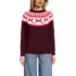 Women's Drifter Jacquard Raglan Crew Neck Sweater, Front