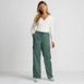 Women's High Rise TENCEL™ Fiber Drapey Wide Leg Cargo Pants, Front