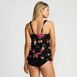 Women's Smoothing Control Ruffle Fauxkini One Piece Swimsuit, Back