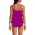 Women's Ruffle Fauxkini One Piece Swimsuit, Back