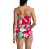 Women's Ruffle Fauxkini One Piece Swimsuit, Back