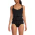 Women's Ruffle Fauxkini One Piece Swimsuit, Front