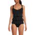 Women's Ruffle Fauxkini One Piece Swimsuit, Front