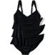 Women's Ruffle Fauxkini One Piece Swimsuit, alternative image