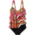 Women's Ruffle Fauxkini One Piece Swimsuit, alternative image