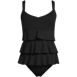 Women's Ruffle Fauxkini One Piece Swimsuit, Front