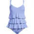 Women's Ruffle Fauxkini One Piece Swimsuit, Front