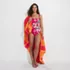 Women's Ruffle Fauxkini One Piece Swimsuit, alternative image