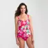 Women's Ruffle Fauxkini One Piece Swimsuit, Front
