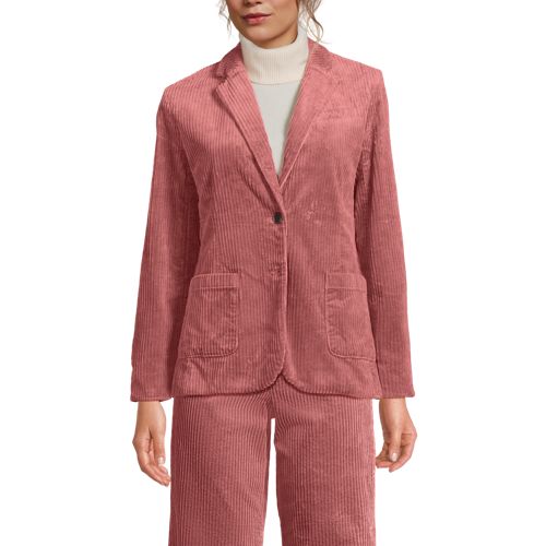 Women's Wide Wale Corduroy Blazer, Front