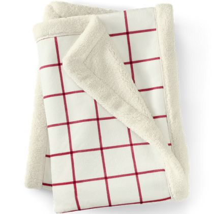 Sherpa Fleece Throw Blanket - primary
