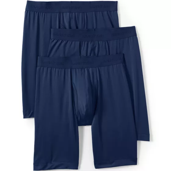 Men's Longer Flex Performance Boxer Brief 3 pack - primary