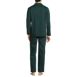 Men's Long Sleeve Temperature Regulating Woven Sleep Set, Back