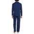 Men's Long Sleeve Temperature Regulating Woven Sleep Set, Back