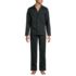 Men's Long Sleeve Temperature Regulating Woven Sleep Set, Front