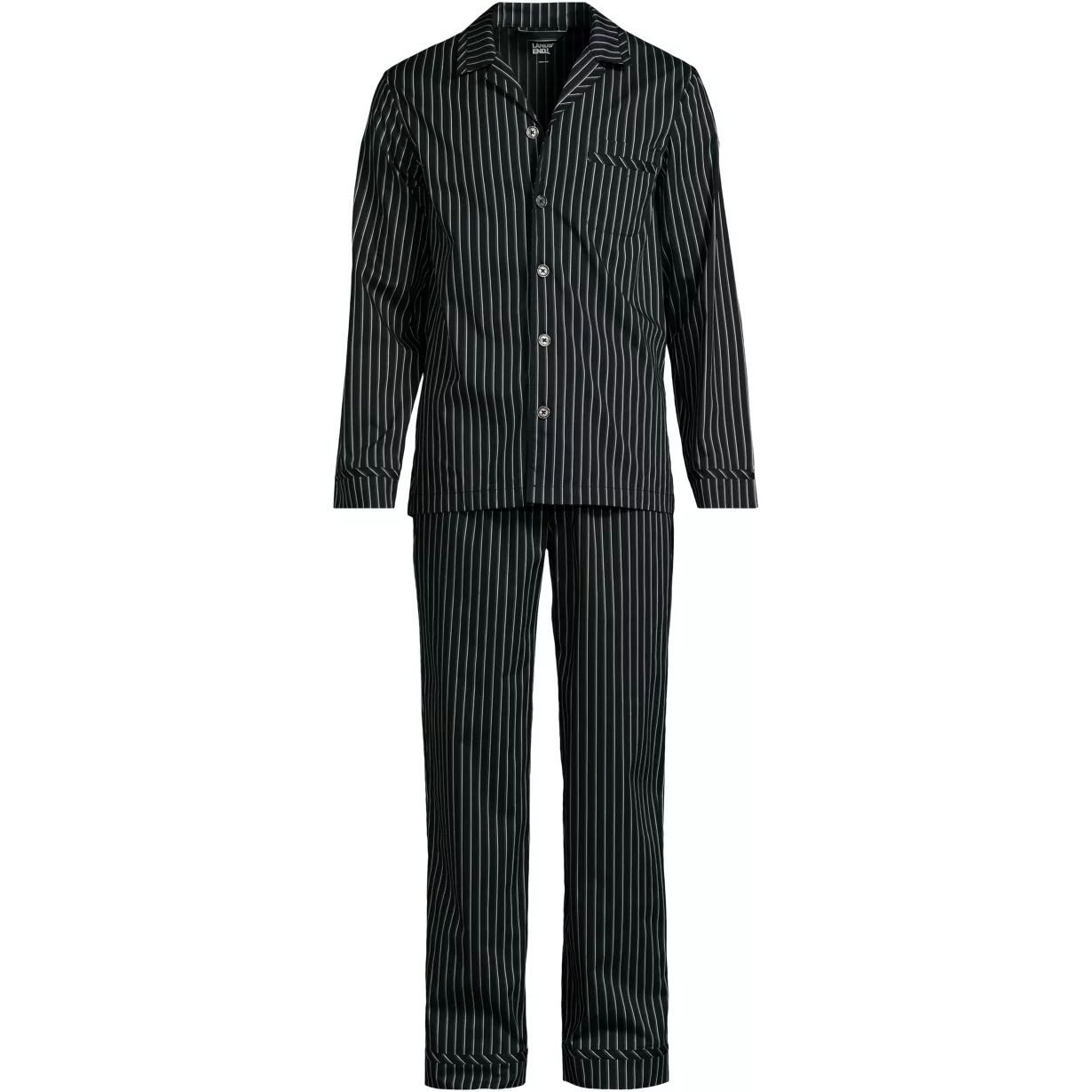 Men's Long Sleeve Cooling Woven Sleep Set