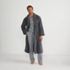 Men's Long Sleeve Temperature Regulating Woven Sleep Set, alternative image