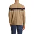 Men's Long Sleeve Waffle Turtle Neck, Back