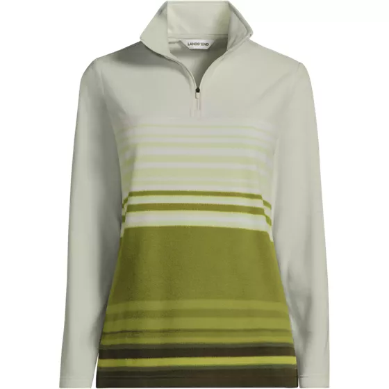 Plus Size Anyweather Fleece Quarter Zip Pullover - primary