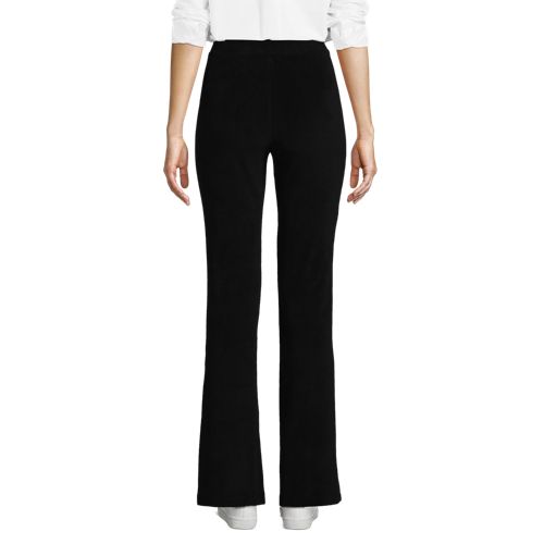 Women's Sport Knit High Rise Corduroy Bootcut Pants, Back