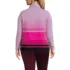 Plus Size Anyweather Fleece Quarter Zip Pullover, Back