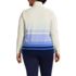 Plus Size Anyweather Fleece Quarter Zip Pullover, Back