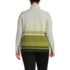 Plus Size Anyweather Fleece Quarter Zip Pullover, Back