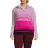 Plus Size Anyweather Fleece Quarter Zip Pullover, Front