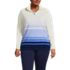 Plus Size Anyweather Fleece Quarter Zip Pullover, Front