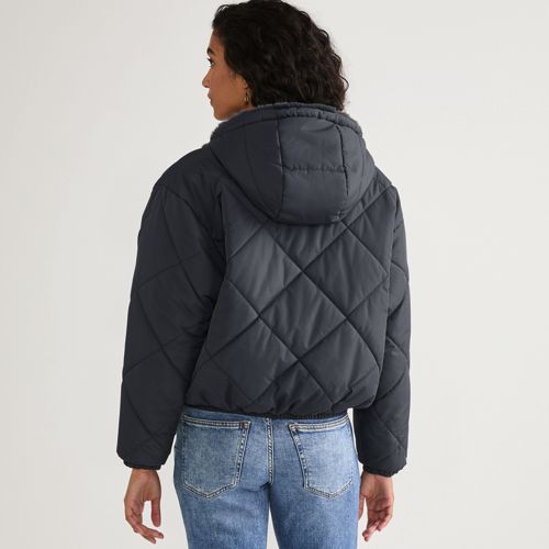 Women's FeatherFree Insulated Diamond Quilted Reversible Jacket - image 2