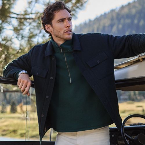 Unisex Full Zip Windbreaker Jacket | Lands' End