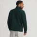 Men's Textured Fleece Half Zip, Back