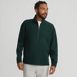 Men's Textured Fleece Half Zip, Front