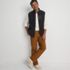 Men's Sherpa Fleece Vest, Back